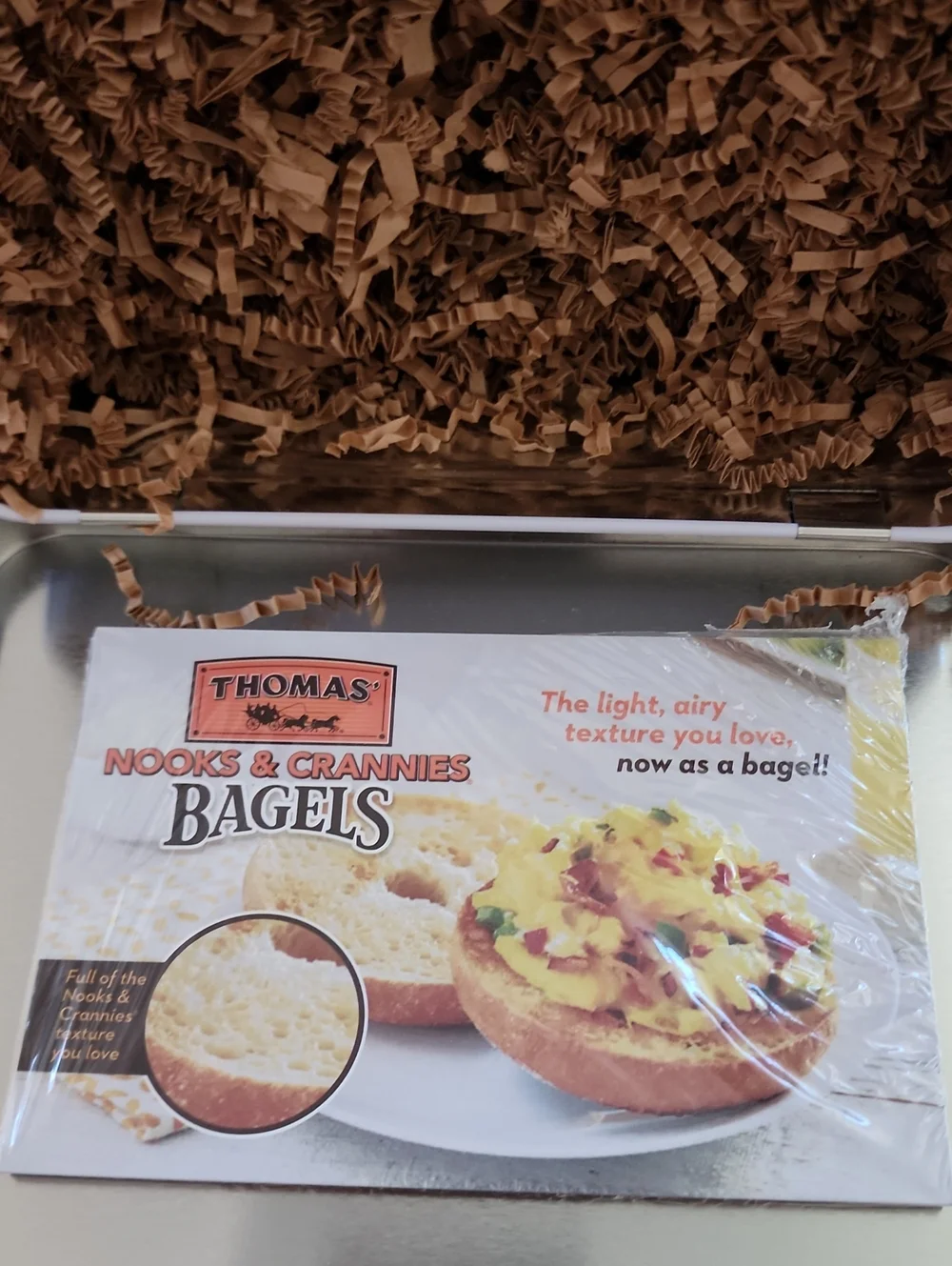 Thomas Nooks & Crannies Bagel Lunch Box. New!